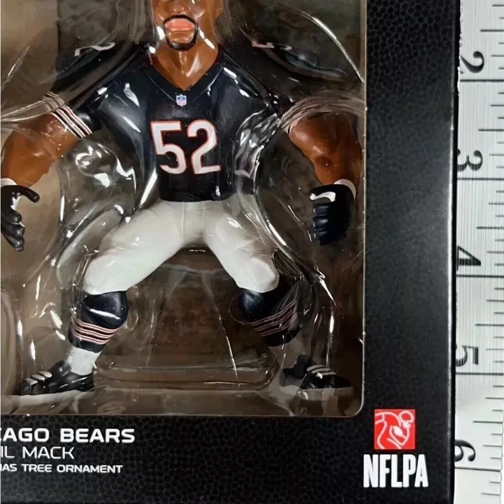 HALLMARK Christmas Tree Ornament #52 Khalil Mack Chicago Bears Football Player